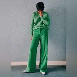 NWT Sezane Matheo Corduroy Trousers Pants Sz 4